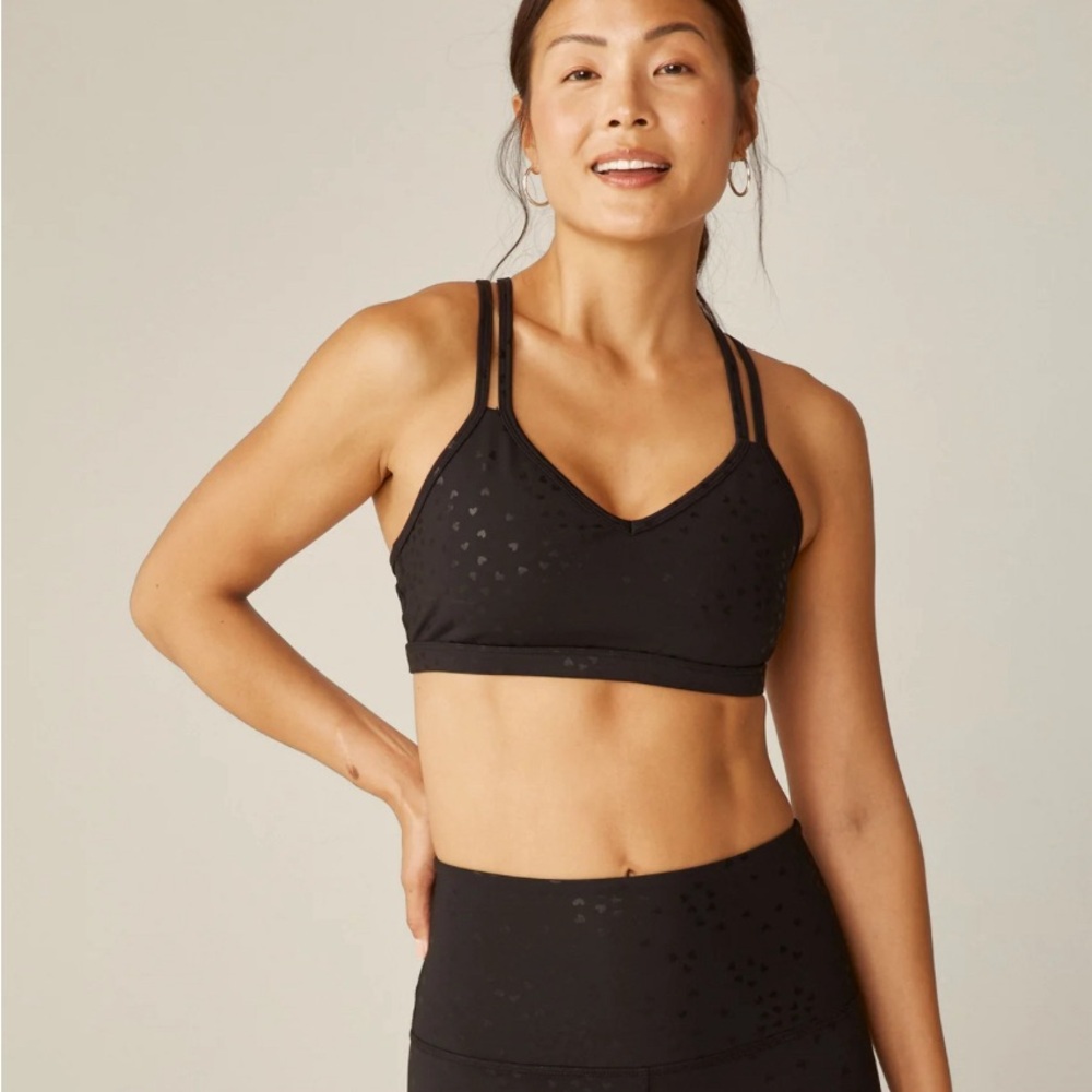 Beyond Yoga Sports Bra Hearts